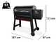 Weber Smoque XL - Barbacoa de pellet y ahumador