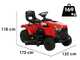 A 108 HD SD W - Tractor cortac&eacute;sped - Cambio hidrost&aacute;tico - Salida lateral - Mulching