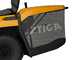 Stiga Estate 384e - Kit Tractor cortac&eacute;sped con 1 m&oacute;dulo bater&iacute;a ePower Pro 56 V/40 Ah - Recogedor y mulching