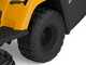Stiga Estate 384e - Kit Tractor cortac&eacute;sped con 1 m&oacute;dulo bater&iacute;a ePower Pro 56 V/40 Ah - Recogedor y mulching
