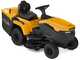 Stiga Estate 384e - Kit Tractor cortac&eacute;sped con 1 m&oacute;dulo bater&iacute;a ePower Pro 56 V/40 Ah - Recogedor y mulching