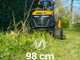 Stiga Tornado 398e - Kit Tractor cortac&eacute;sped + 2 m&oacute;dulos bater&iacute;a ePower Pro 56V/40Ah - Salida lateral y mulching