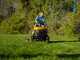 Stiga Tornado 398e - Kit Tractor cortac&eacute;sped + 2 m&oacute;dulos bater&iacute;a ePower Pro 56V/40Ah - Salida lateral y mulching