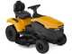 Stiga Tornado 398e - Kit Tractor cortac&eacute;sped + 2 m&oacute;dulos bater&iacute;a ePower Pro 56V/40Ah - Salida lateral y mulching