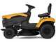 Stiga Tornado 398e - Kit Tractor cortac&eacute;sped + 2 m&oacute;dulos bater&iacute;a ePower Pro 56V/40Ah - Salida lateral y mulching