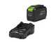 Greenworks GD48LM41II - Cortac&eacute;sped de bater&iacute;a - 48 V/4 Ah - Corte de 41 cm