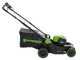 Greenworks GD48LM41II - Cortac&eacute;sped de bater&iacute;a - 48 V/4 Ah - Corte de 41 cm
