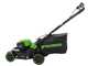 Greenworks GD48LM41II - Cortac&eacute;sped de bater&iacute;a - 48 V/4 Ah - Corte de 41 cm