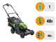 Greenworks GD48LM41II - Cortac&eacute;sped de bater&iacute;a - 48 V/4 Ah - Corte de 41 cm