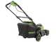 Greenworks LM4104 - Cortac&eacute;sped de bater&iacute;a 40 V - BATER&Iacute;A Y CARGADOR NO EST&Aacute;N INCLUIDOS