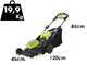 Ryobi RY36LM40A-140 - Cortac&eacute;sped de bater&iacute;a - MAX POWER 36 V/4 Ah - Corte de 40 cm