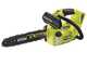 Ryobi RY36THCSX30A-140 - Electrosierra de poda - 36 V, 4 Ah - Espada de 30 cm