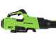 Greenworks BL2206H - Soplador axial a bater&iacute;a - BATER&Iacute;A Y CARGADOR NO EST&Aacute;N INCLUIDOS