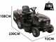 AL-KO Easy 13-86.6 M-A - Tractor cortac&eacute;sped - Cambio mec&aacute;nico - Recogedor
