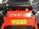 GeoTech ZTM 107-200 - Tractor cortac&eacute;sped profesional de giro cero - Salida lateral - Motor de 546 cc