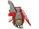 GeoTech Pro HRT-180 - Rotovator para tractor serie media - Enganche fijo