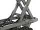 GeoTech Pro GeoPorter 550 DHSL Hydro - Carretilla con caj&oacute;n elevable tipo pant&oacute;grafo