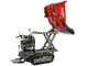 GeoTech Pro GeoPorter 550 DHSL Hydro - Carretilla con caj&oacute;n elevable tipo pant&oacute;grafo