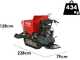 GeoTech Pro GeoPorter 550 DHSL Hydro - Carretilla con caj&oacute;n elevable tipo pant&oacute;grafo