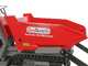 GeoTech Pro GeoPorter 650 DHS Hydro - Carretilla de orugas con caj&oacute;n dumper de 650 kg y pala - Cambio hidrost&aacute;tico