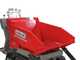 GeoTech Pro GeoPorter 650 DHS Hydro - Carretilla de orugas con caj&oacute;n dumper de 650 kg y pala - Cambio hidrost&aacute;tico