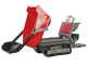 GeoTech Pro GeoPorter 650 DHS Hydro - Carretilla de orugas con caj&oacute;n dumper de 650 kg y pala - Cambio hidrost&aacute;tico