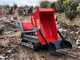 GeoTech Pro GeoPorter 650 DHS Hydro - Carretilla de orugas con caj&oacute;n dumper de 650 kg y pala - Cambio hidrost&aacute;tico