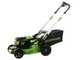 Greenworks GD60LM46SP - Cortac&eacute;sped de bater&iacute;a autopropulsado 60V 2Ah - Corte de 46 cm - &iexcl;Starter kit 60V 2Ah gratis!