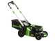 Greenworks GD60LM46SP - Cortac&eacute;sped de bater&iacute;a autopropulsado 60V 2Ah - Corte de 46 cm - &iexcl;Starter kit 60V 2Ah gratis!