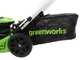 Greenworks GD60LM46SP - Cortac&eacute;sped de bater&iacute;a autopropulsado 60V 2Ah - Corte de 46 cm - &iexcl;Starter kit 60V 2Ah gratis!