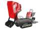 GeoTech Pro GeoPorter 580 DHSL Hydro - Carretilla con caj&oacute;n elevable tipo pant&oacute;grafo - Cambio hidrost&aacute;tico