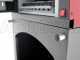 Horno de le&ntilde;a de exterior Minimus 50 Mini EXT en acero - Techo rojo