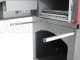 Horno de le&ntilde;a de exterior Minimus 50 Mini EXT en acero - Techo rojo
