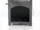 Horno de le&ntilde;a de exterior Minimus 50 Mini EXT en acero - Techo rojo