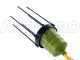 Oliviero Synthesis - Vareador de aceitunas el&eacute;ctrico de bater&iacute;a de 180 cm con p&eacute;rtiga fija en aluminio 