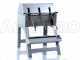 Enotecnica Pillan 3B INOX - Embotelladora manual 3 ca&ntilde;os con boquillas, dep&oacute;sito y chasis de acero inoxidable