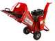 GeoTech-Pro PCS70L - Biotrituradora de gasolina profesional - Motor Loncin 7 HP