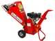 GeoTech-Pro PCS70L - Biotrituradora de gasolina profesional - Motor Loncin 7 HP