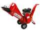 GeoTech-Pro PCS70L - Biotrituradora de gasolina profesional - Motor Loncin 7 HP