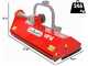 GeoTech-Pro MFM-125 - Trituradora para tractor - Serie media
