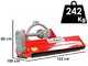 GeoTech Pro KFM 150M - Trituradora para tractor - Serie medio-ligera - Desplazamiento manual