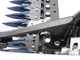 Barra segadora central profesional tipo SEMIFITTA con puntas laterales, cm 127