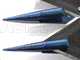 Barra segadora central profesional tipo SEMIFITTA con puntas laterales, cm 127