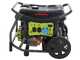 Pramac WX7000 - Generador de corriente con ruedas y AVR . arranque el&eacute;ctrico 6.1 kW - Continua 5.8 kW Monof&aacute;sica