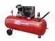 Fini Advanced MK 103-200-3M - Compresor de aire el&eacute;ctrico monof&aacute;sico de correa - Motor 3 HP - 200 L