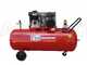 Fini Advanced MK 103-200-3M - Compresor de aire el&eacute;ctrico monof&aacute;sico de correa - Motor 3 HP - 200 L