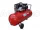 Fini Advanced MK 103-200-3M - Compresor de aire el&eacute;ctrico monof&aacute;sico de correa - Motor 3 HP - 200 L