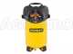 Stanley D200/10/24 - Compresor de aire el&eacute;ctrico port&aacute;til monof&aacute;sico, sin aceite - Motor 1.5 HP - 24 L