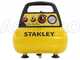 Stanley DN 200/8/6 - Compresor de aire el&eacute;ctrico port&aacute;til monof&aacute;sico, sin aceite - Motor 1.5 HP - 6 L