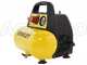 Stanley DN 200/8/6 - Compresor de aire el&eacute;ctrico port&aacute;til monof&aacute;sico, sin aceite - Motor 1.5 HP - 6 L